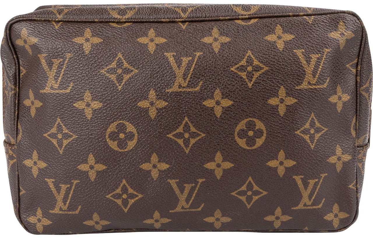 Louis Vuitton Monogram Canvas Trousse Toilette 23 Clutch Bruin