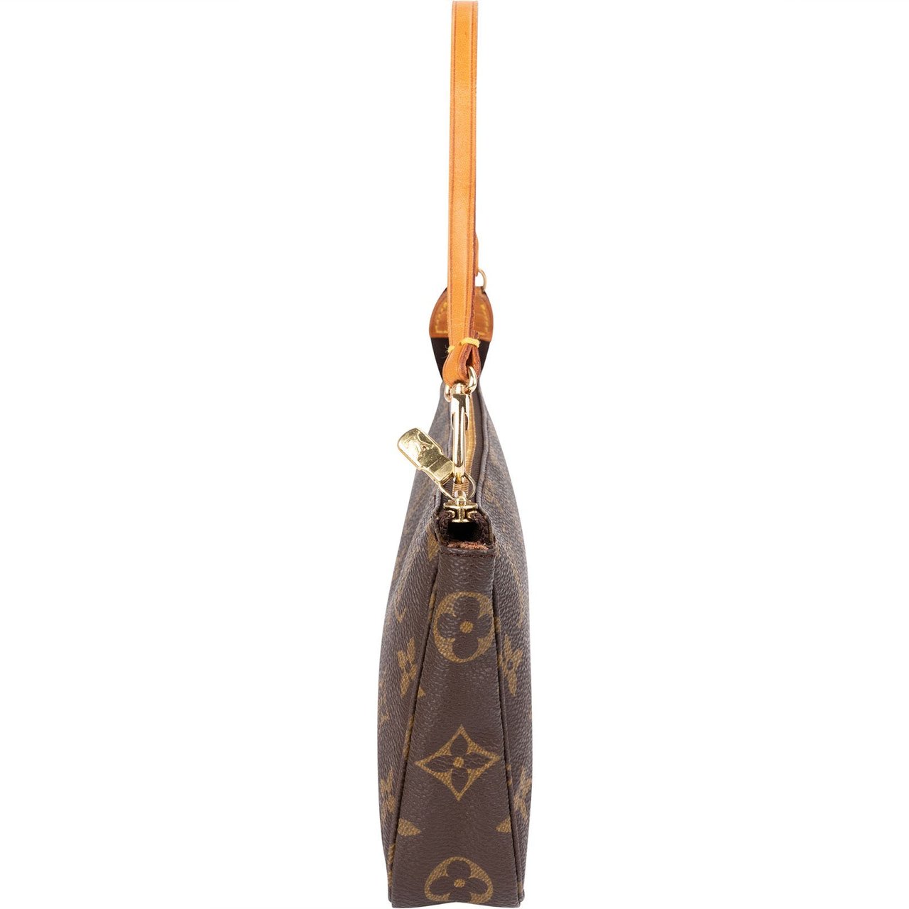 Louis Vuitton Monogram Canvas Pochette Accessoires Handbag Bruin
