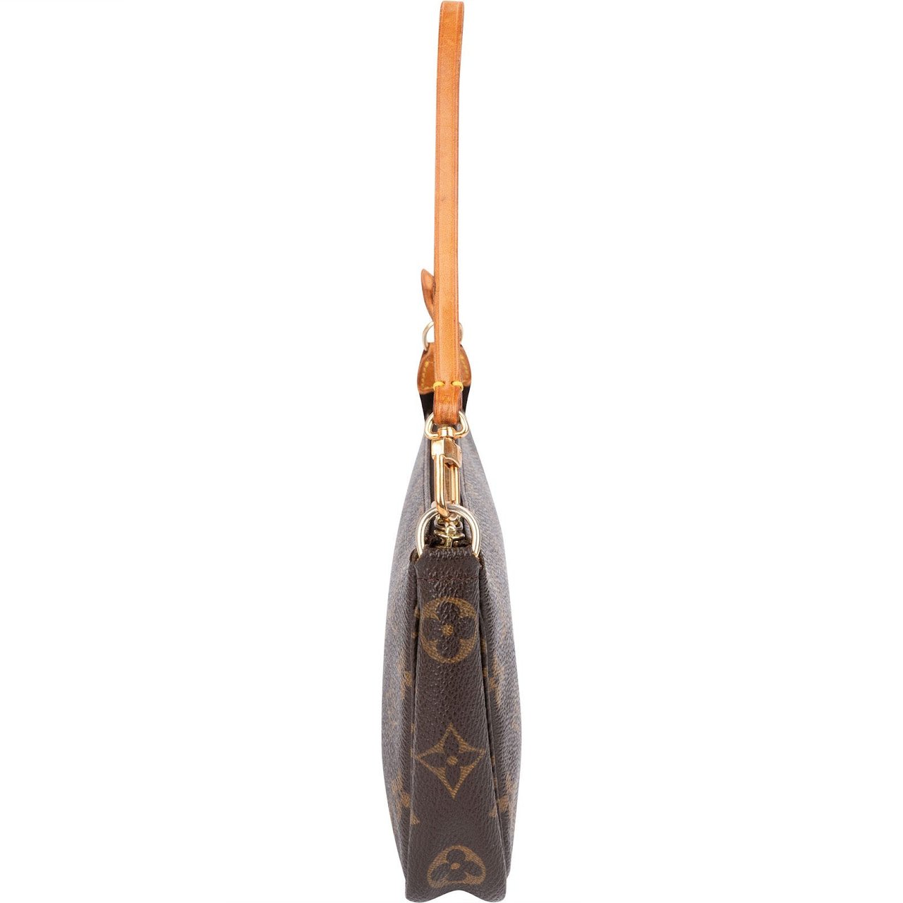 Louis Vuitton Monogram Canvas Pochette Accessoires Handbag Bruin