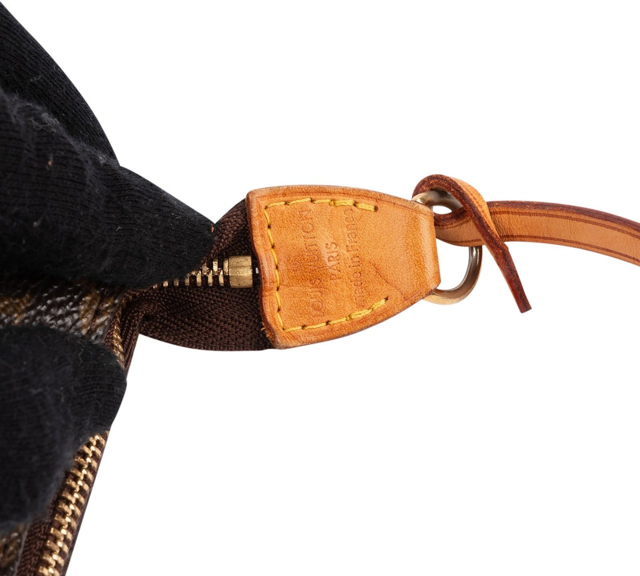 Louis Vuitton Monogram Canvas Pochette Accessoires Handbag Bruin