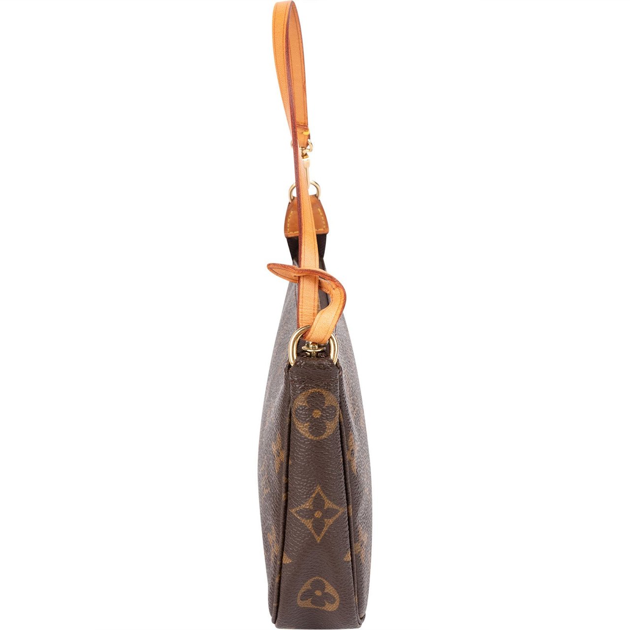 Louis Vuitton Monogram Canvas Pochette Accessoires Handbag Bruin
