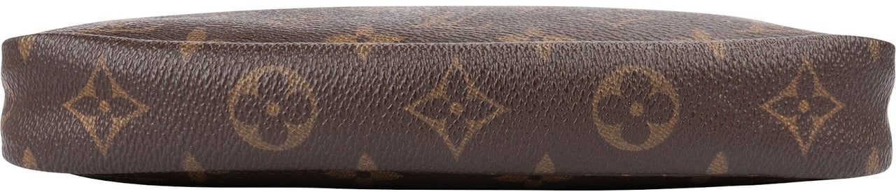 Louis Vuitton Monogram Canvas Pochette Accessoires Handbag Bruin
