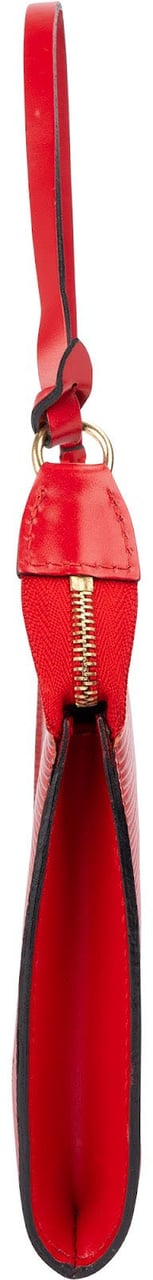 Louis Vuitton Red Epi Leather Pochette Accessoires Handbag Rood