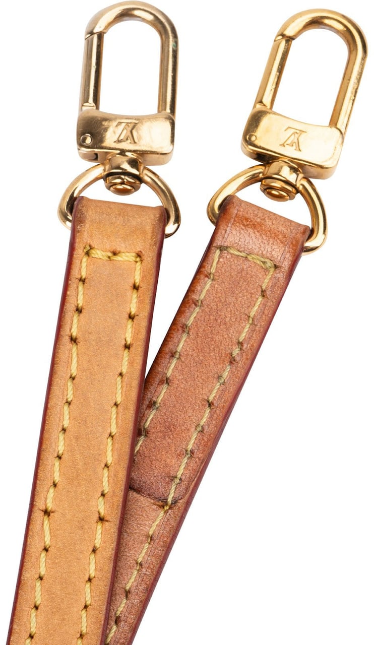 Louis Vuitton Vachetta Leather Adjustable Crossbody Bag Strap Bruin