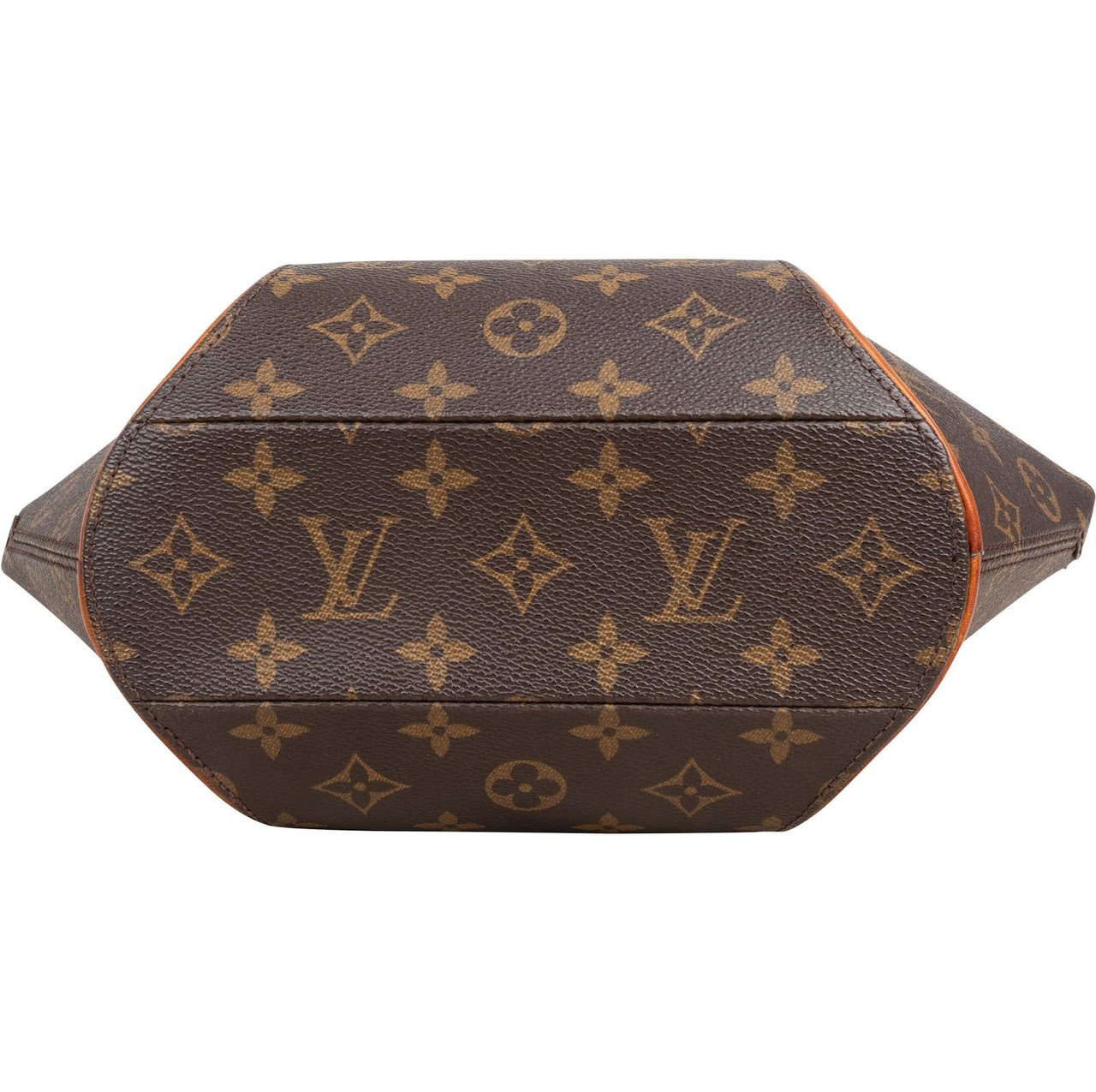 Louis Vuitton Monogram Canvas Ellipse MM Handbag Bruin