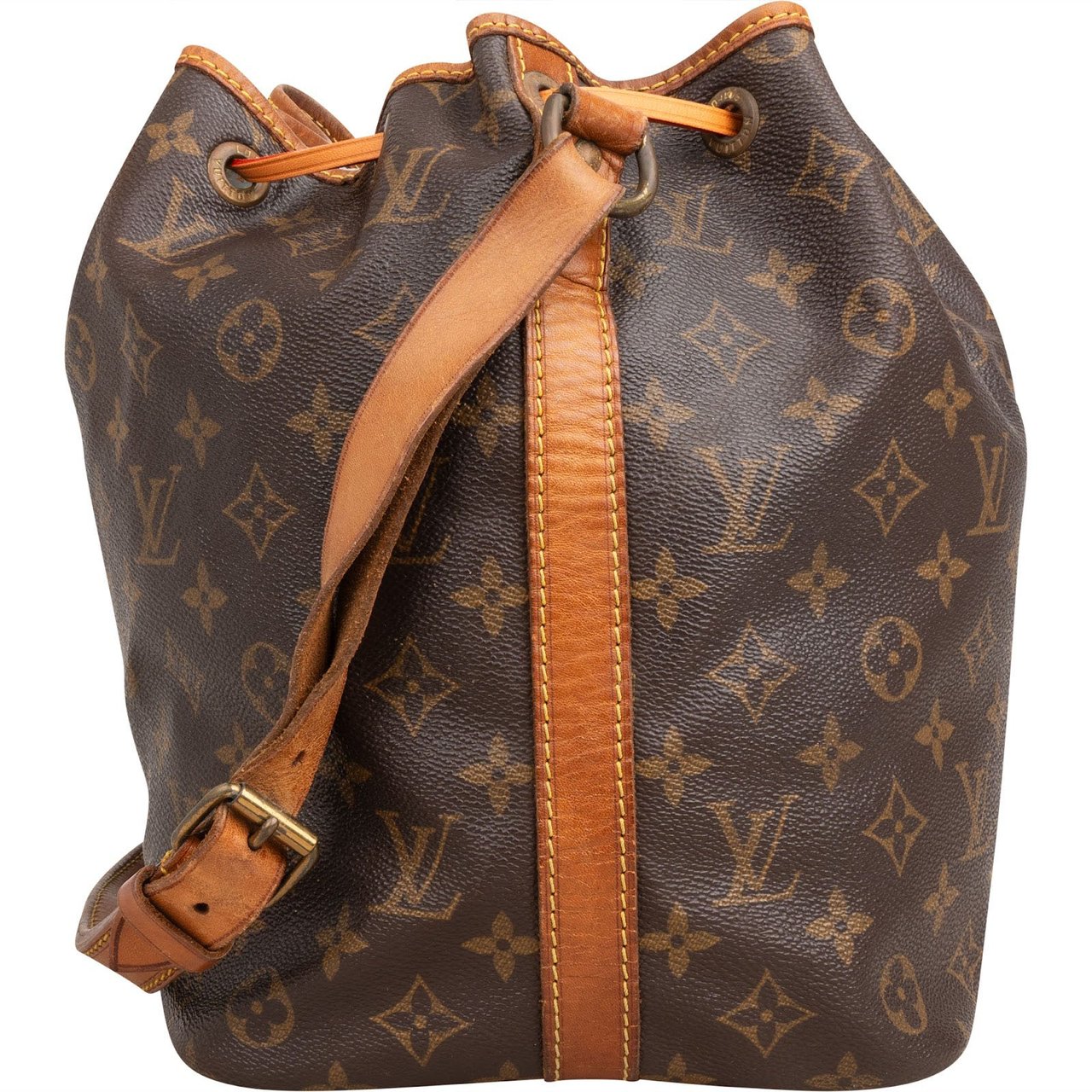 Louis Vuitton Monogram Canvas Sac Noé Petit Shoulder Bag Bruin