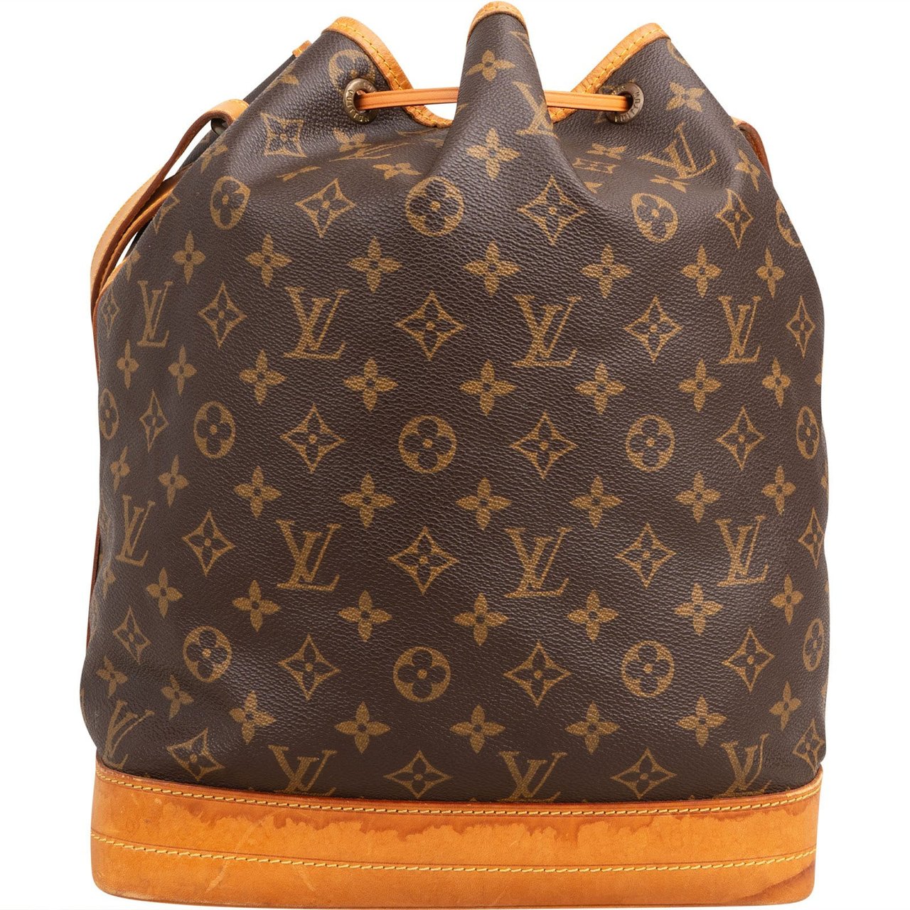 Louis Vuitton Monogram Canvas Sac Noé Grande Shoulder Bag Bruin