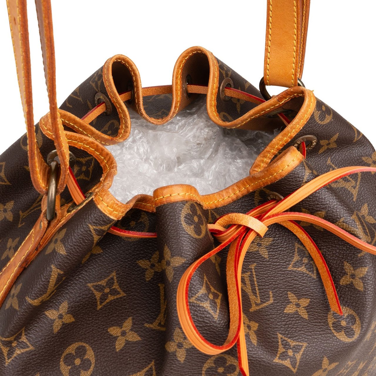 Louis Vuitton Monogram Canvas Sac Noé Grande Shoulder Bag Bruin