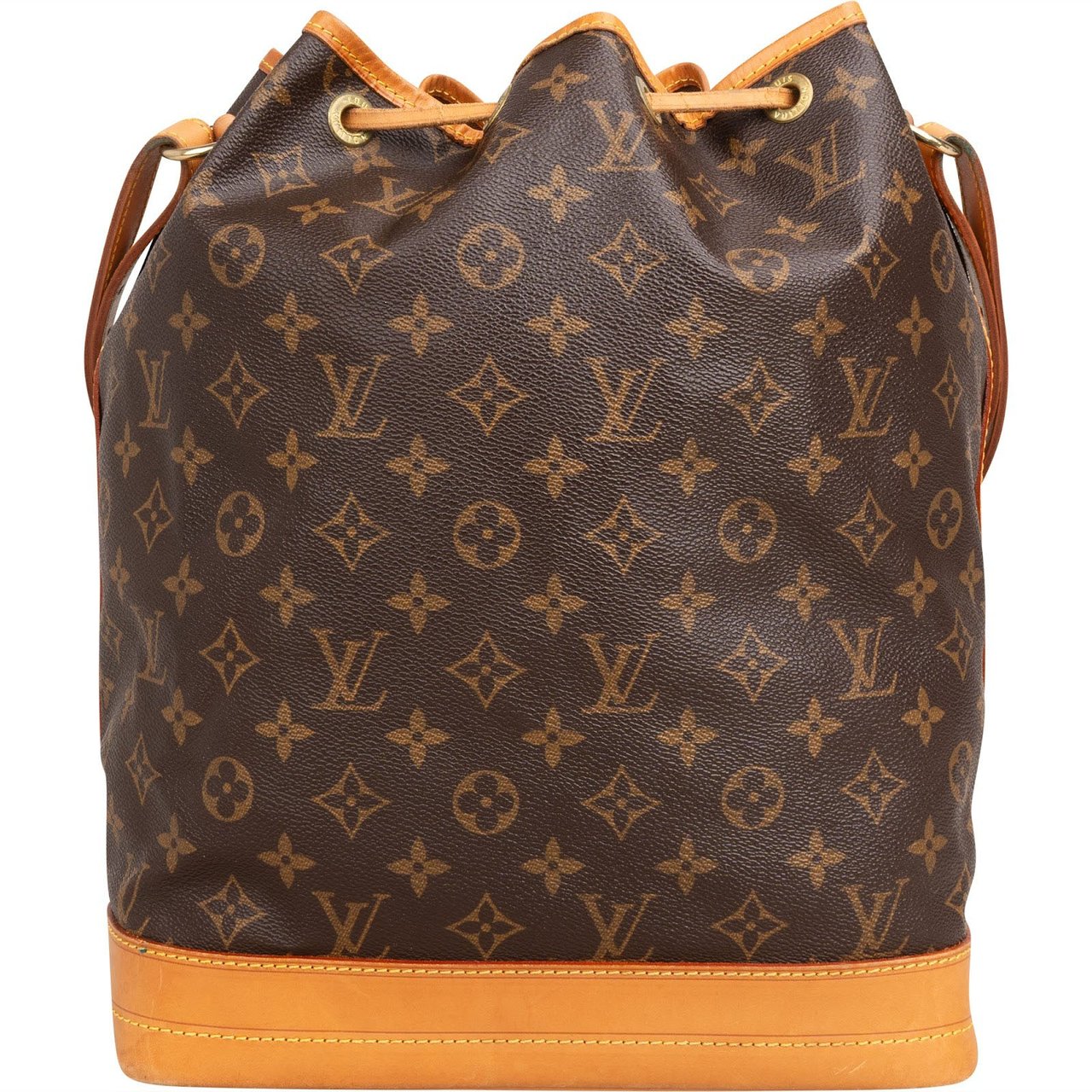Louis Vuitton Monogram Canvas Sac Noé Grande Shoulder Bag Bruin