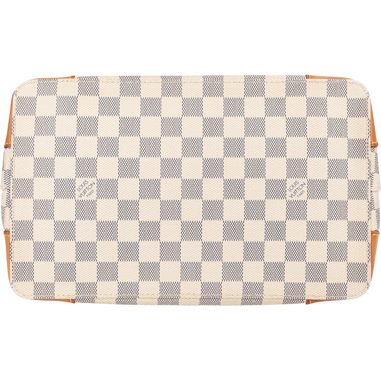 Louis Vuitton Monogram Damier Azur Canvas Hampstead PM Shoulder Bag Beige