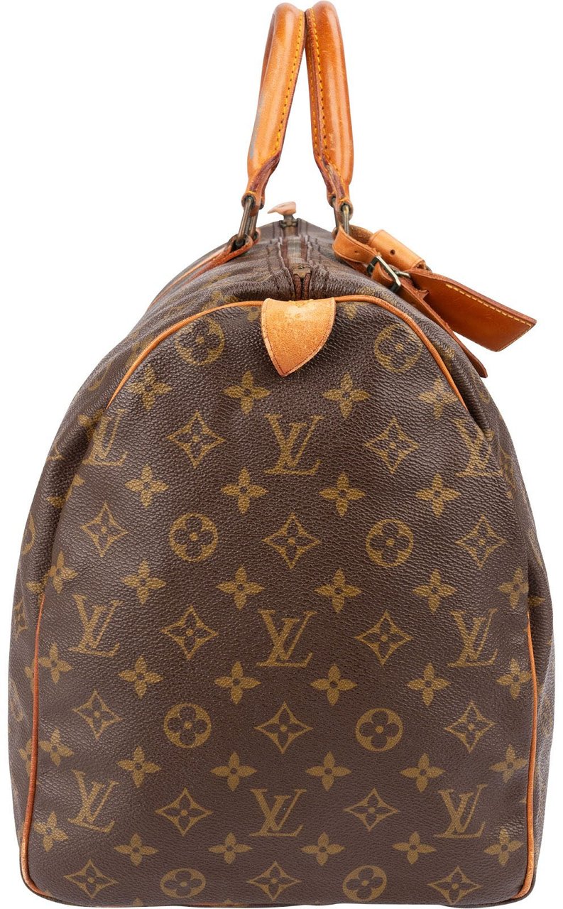 Louis Vuitton Monogram Canvas Keepall 50 Travel Bag Bruin