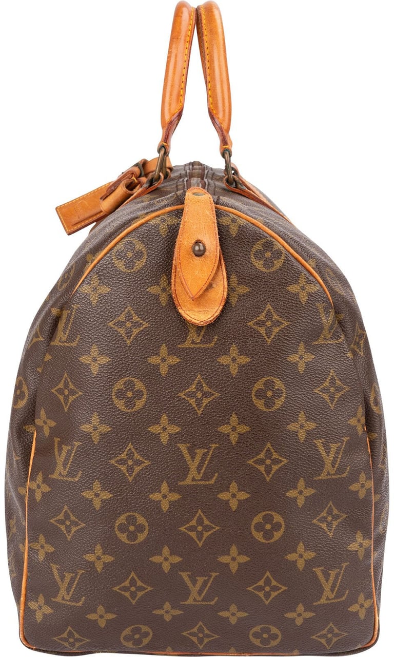 Louis Vuitton Monogram Canvas Keepall 50 Travel Bag Bruin