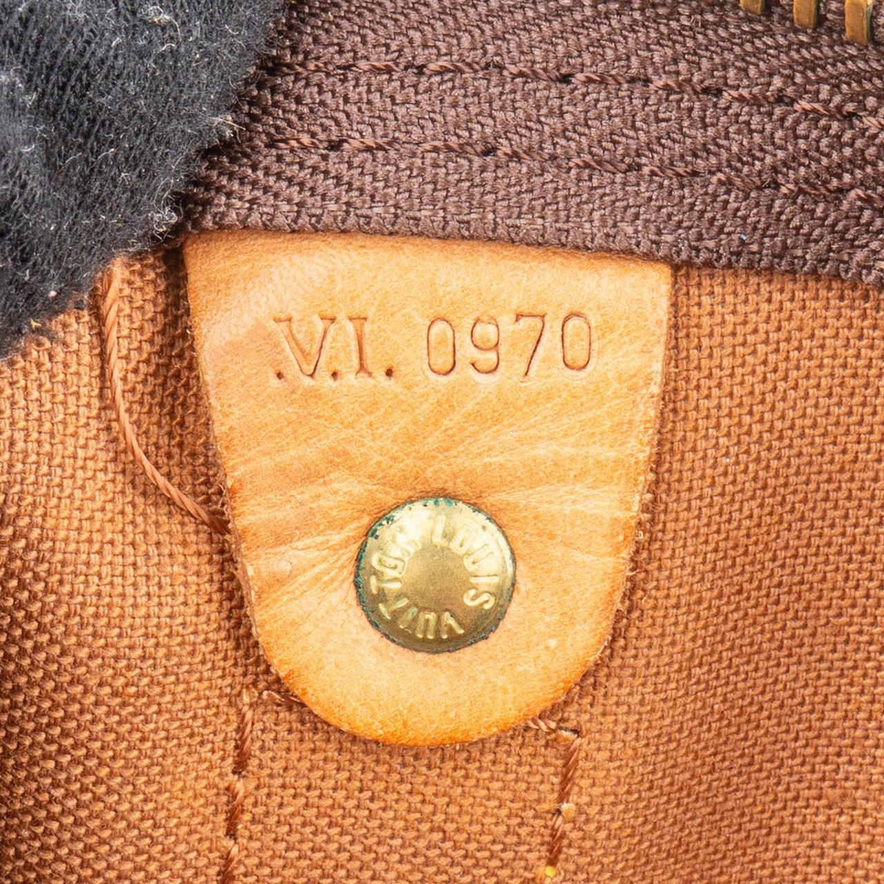Louis Vuitton Monogram Canvas Keepall 60 Bandoulière Travel Bag Bruin