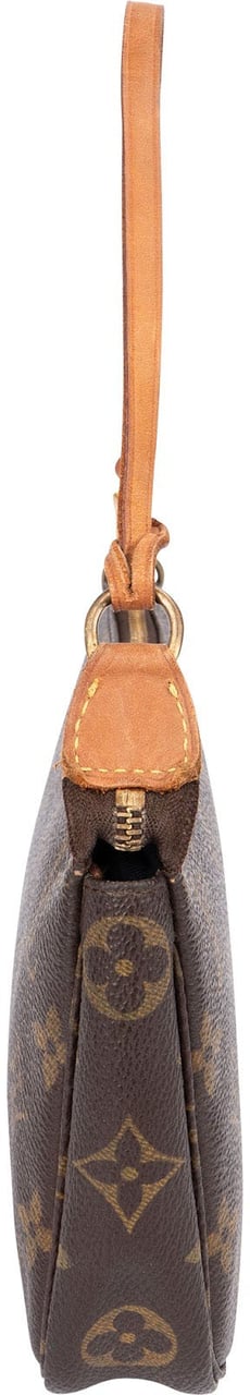 Louis Vuitton Monogram Canvas Pochette Accessoires Handbag Bruin