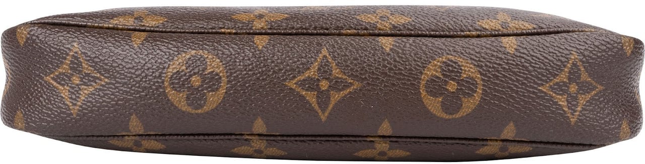 Louis Vuitton Monogram Canvas Pochette Accessoires Handbag Bruin