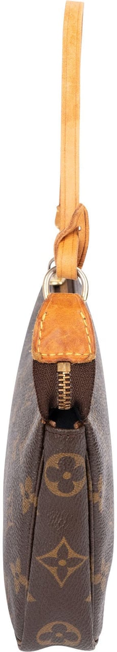 Louis Vuitton Monogram Canvas Pochette Accessoires Handbag Bruin