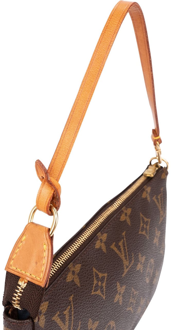 Louis Vuitton Monogram Canvas Pochette Accessoires Handbag Bruin