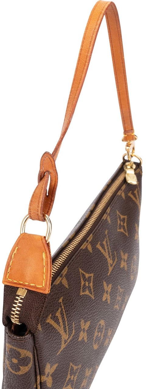 Louis Vuitton Monogram Canvas Pochette Accessoires Handbag Bruin