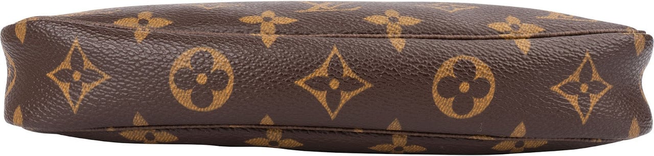 Louis Vuitton Monogram Canvas Pochette Accessoires Handbag Bruin