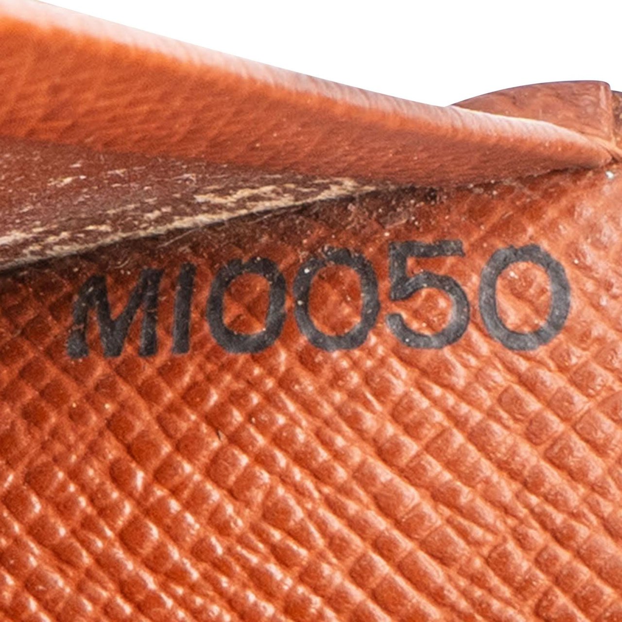 Louis Vuitton Monogram Canvas Passport Cover Card Holder Bruin
