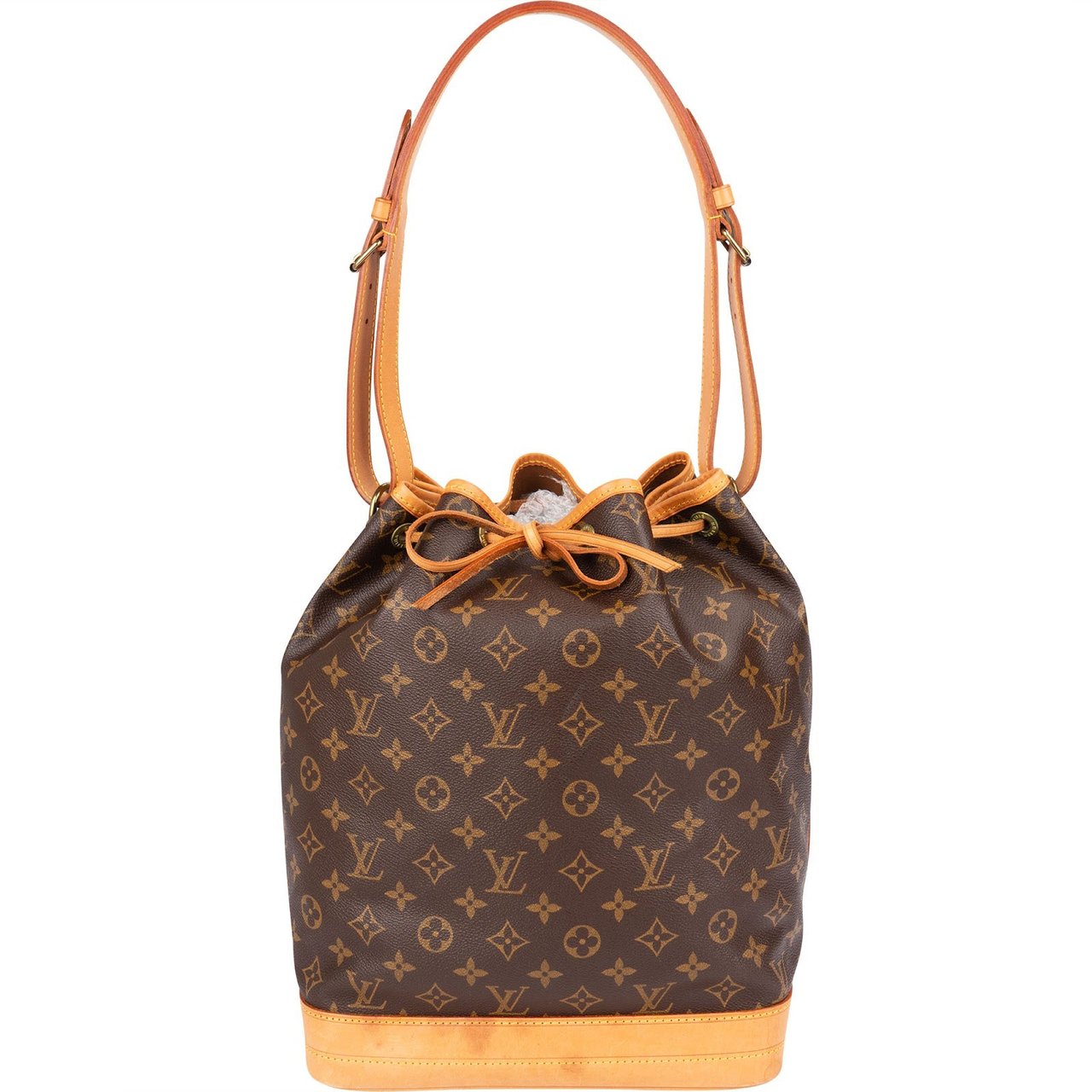 Louis Vuitton Monogram Canvas Sac Noé Grande Shoulder Bag Bruin