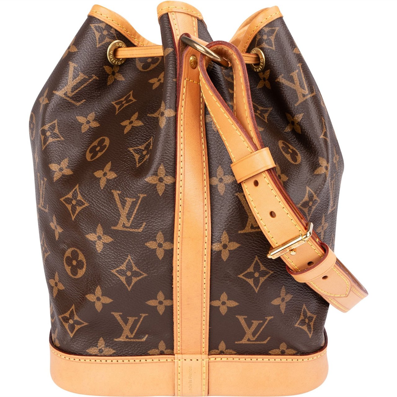 Louis Vuitton Monogram Canvas NM Sac Noé Petit Shoulder Bag Bruin