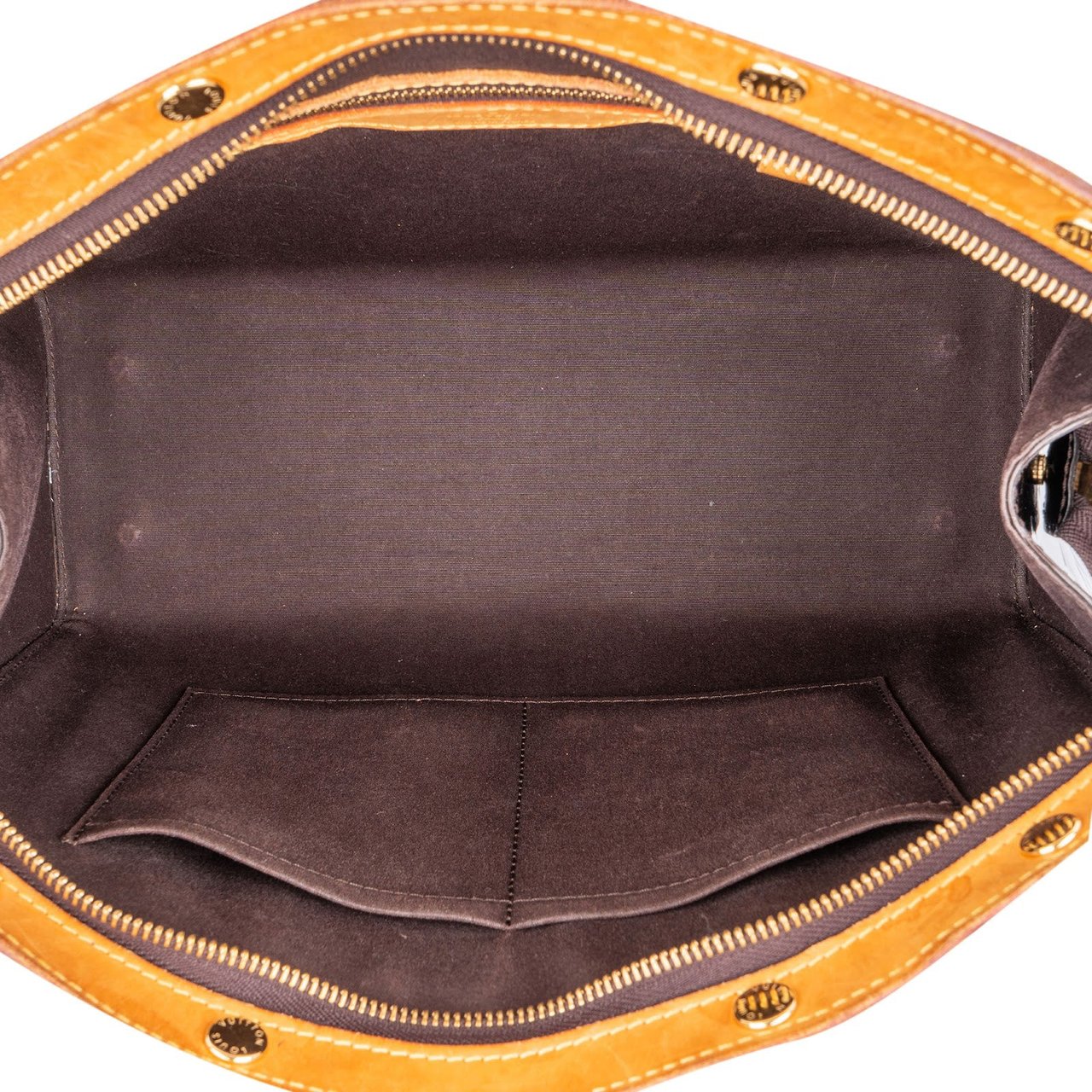 Louis Vuitton Monogram Vernis Brea MM Handbag Bruin