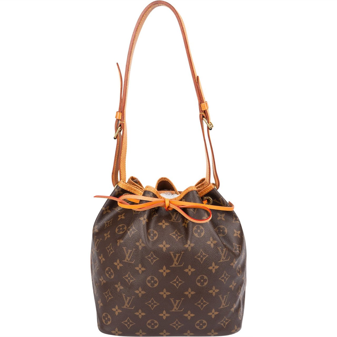 Louis Vuitton Monogram Canvas Sac Noé Petit Shoulder Bag Bruin