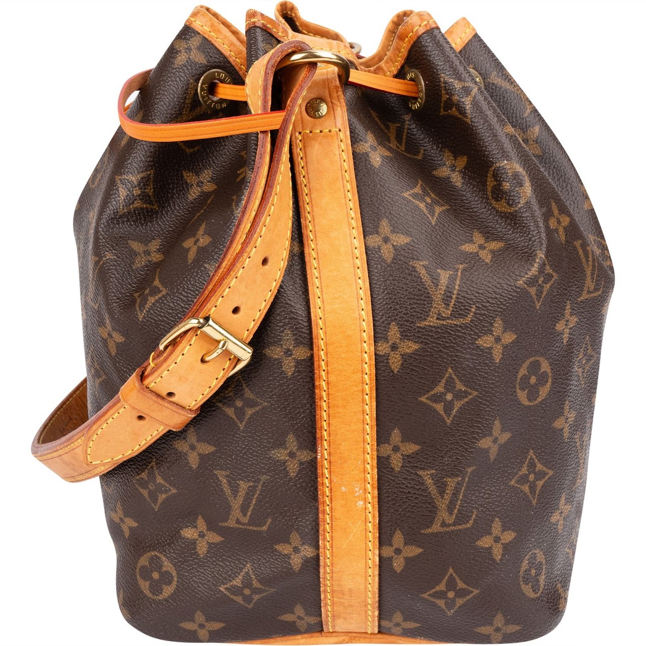 Louis Vuitton Monogram Canvas Sac Noé Petit Shoulder Bag Bruin