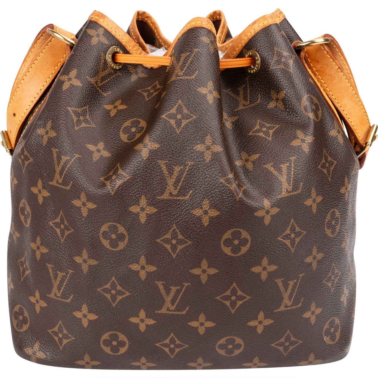 Louis Vuitton Monogram Canvas Sac Noé Petit Shoulder Bag Bruin