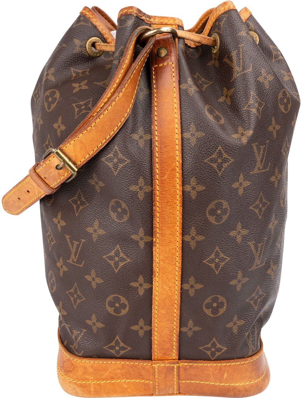 Louis Vuitton Monogram Canvas Sac Noé Grande Shoulder Bag Bruin