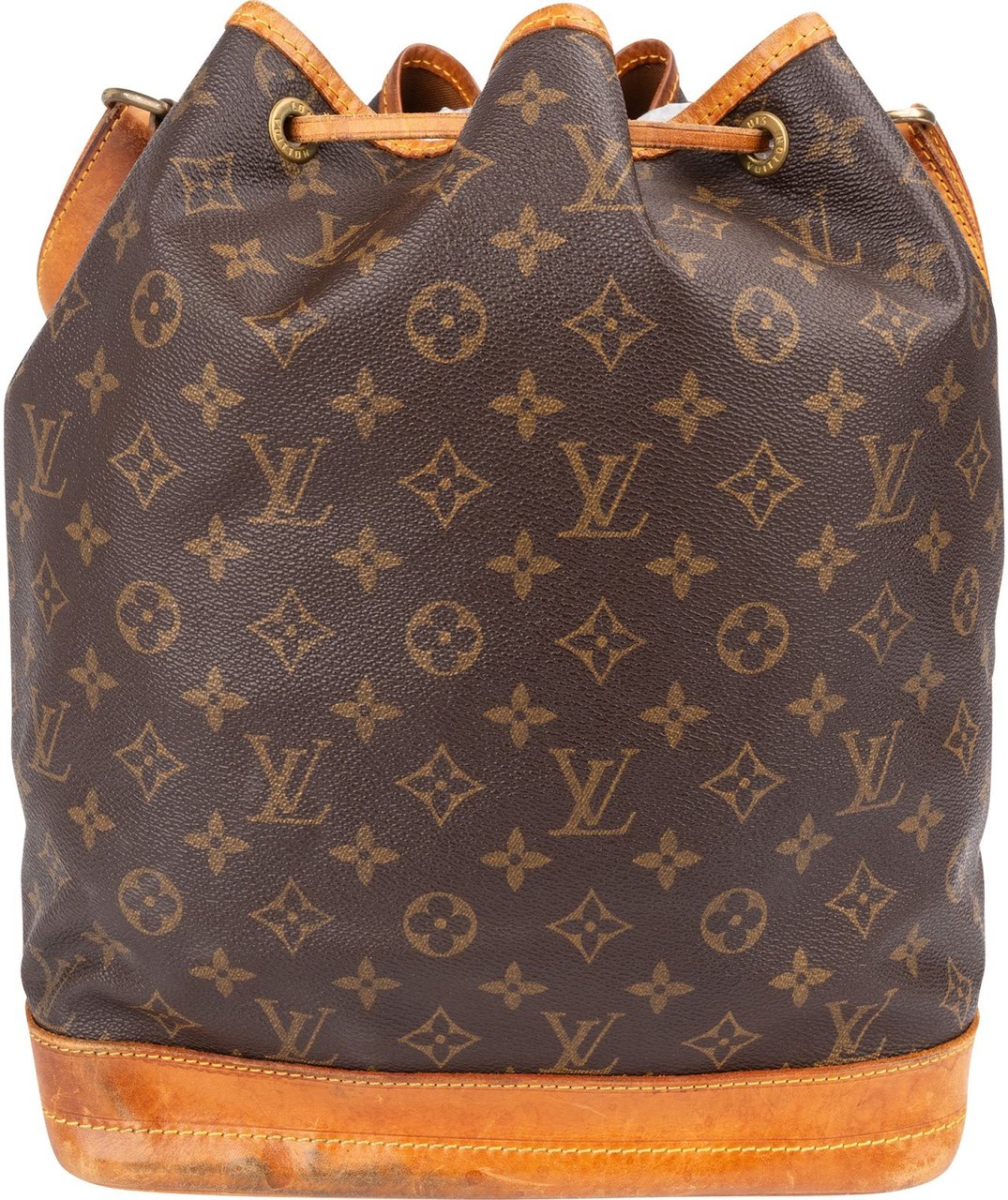 Louis Vuitton Monogram Canvas Sac Noé Grande Shoulder Bag Bruin