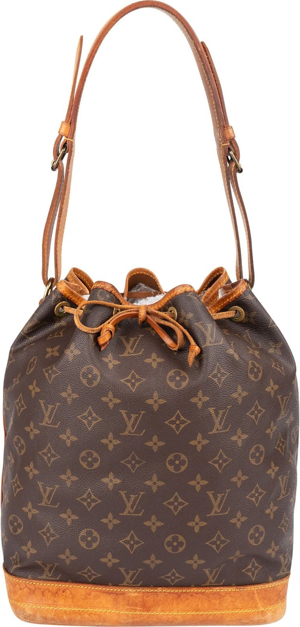 Louis Vuitton Monogram Canvas Sac Noé Grande Shoulder Bag Bruin