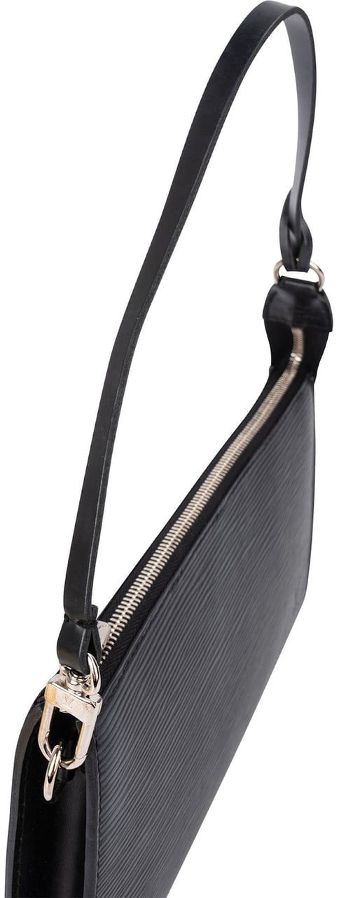 Louis Vuitton Noir Epi Leather Pochette Accessoires Handbag Zwart
