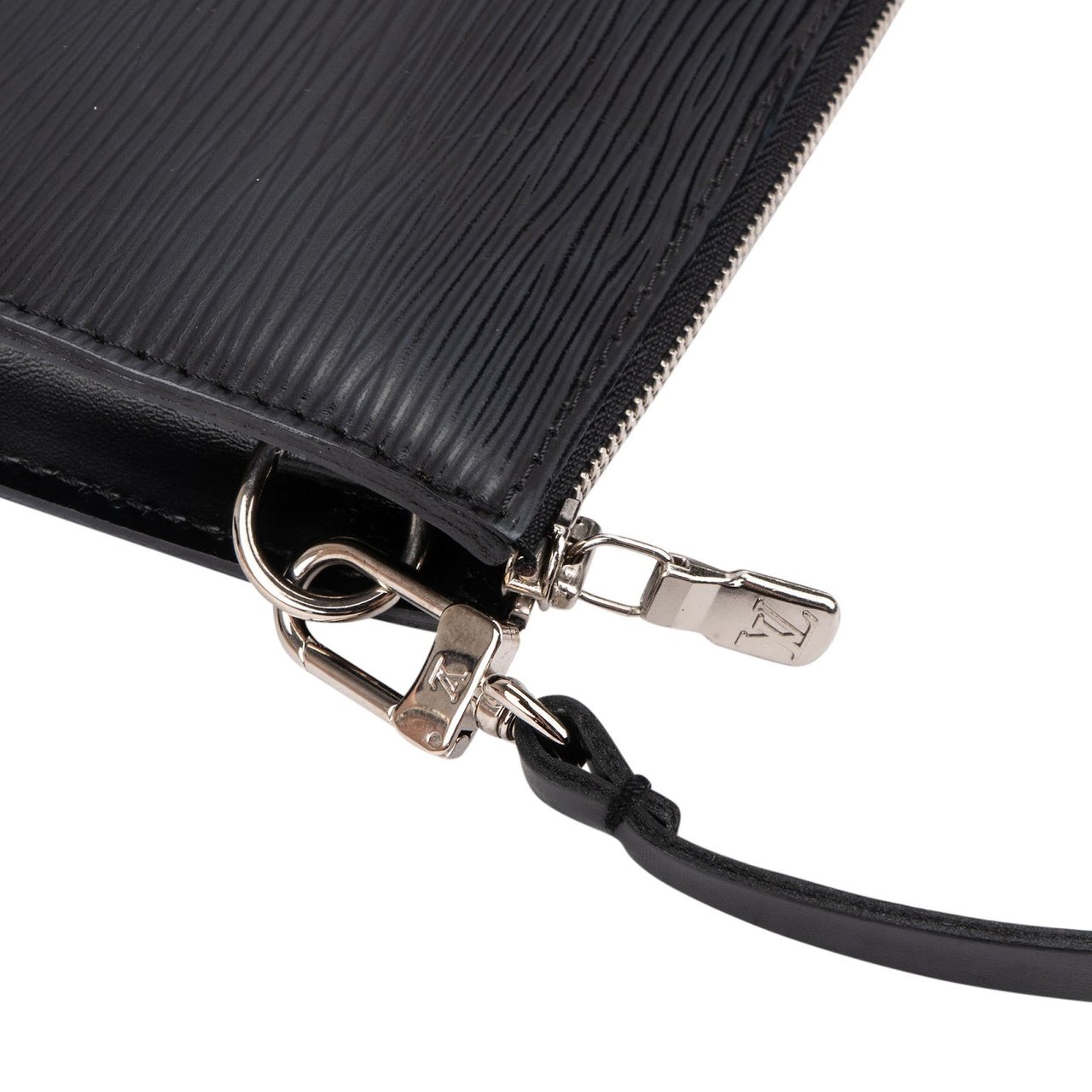Louis Vuitton Noir Epi Leather Pochette Accessoires Handbag Zwart