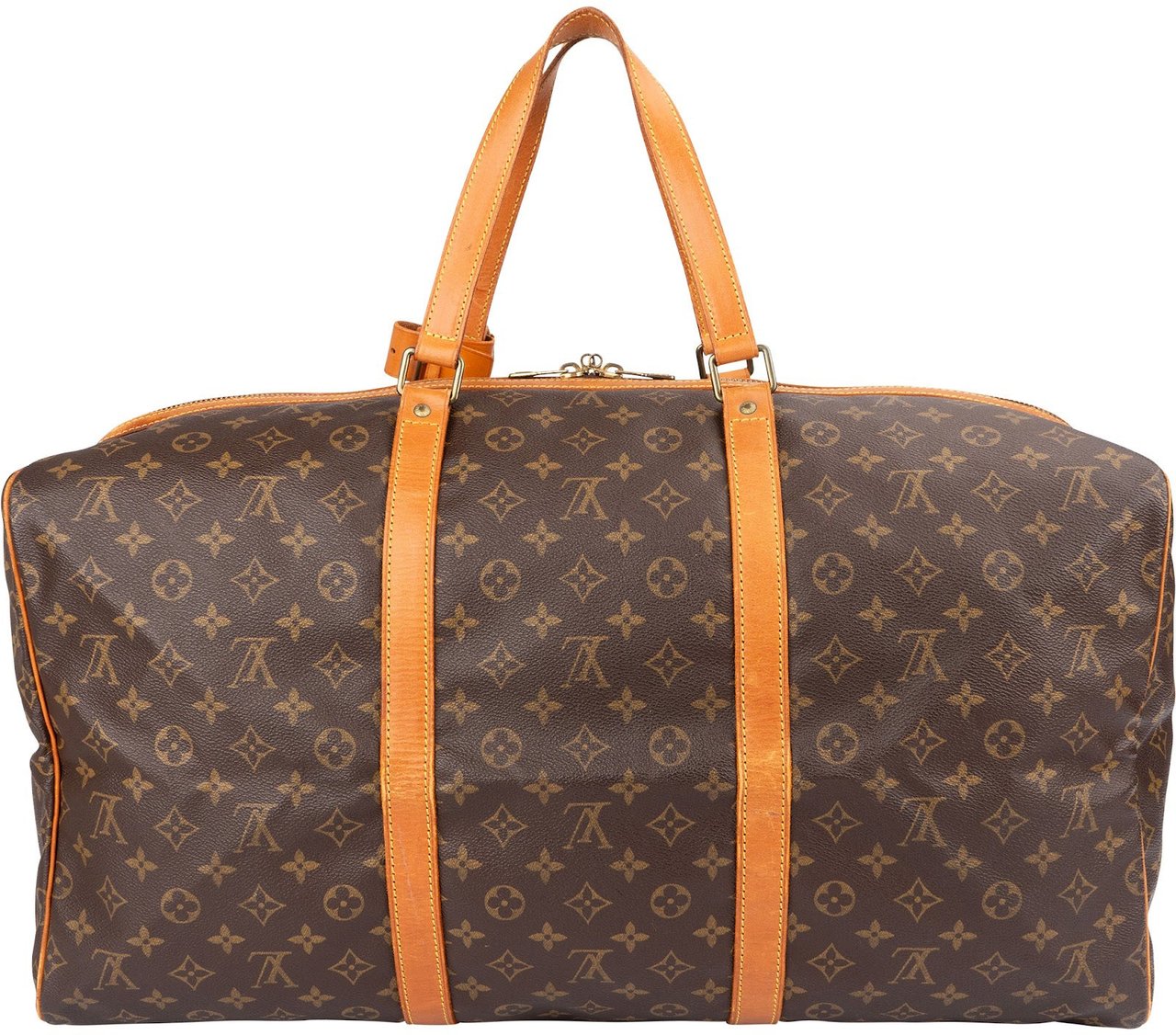 Louis Vuitton Monogram Canvas Sac Souple 55 Travel Bag Bruin