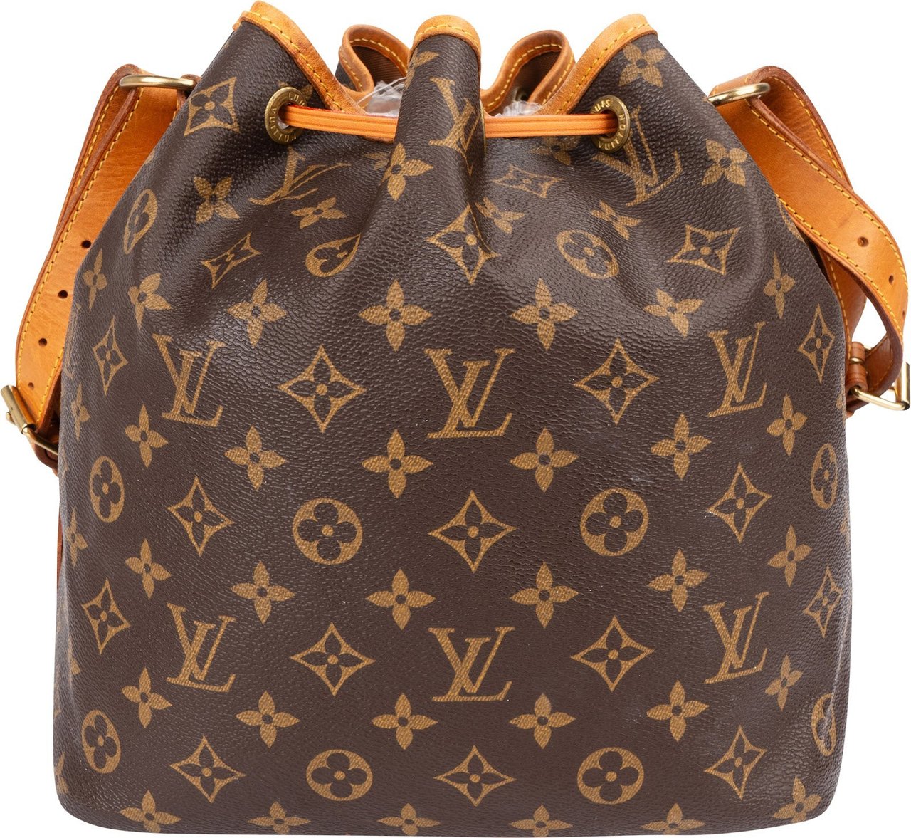 Louis Vuitton Monogram Canvas Sac Noé Petit Shoulder Bag Bruin