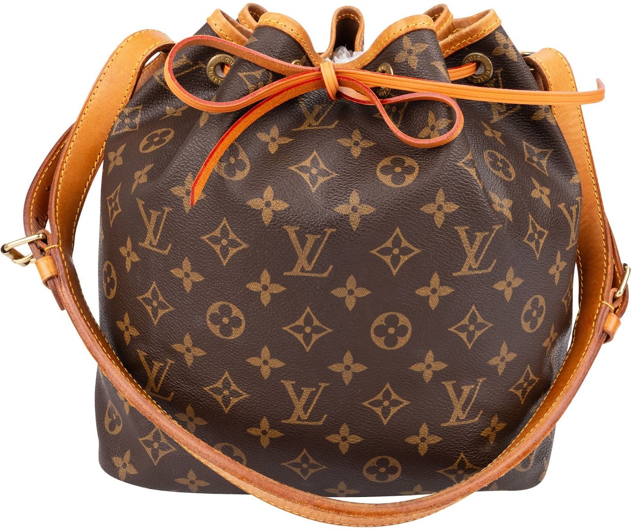 Louis Vuitton Monogram Canvas Sac Noé Petit Shoulder Bag Bruin