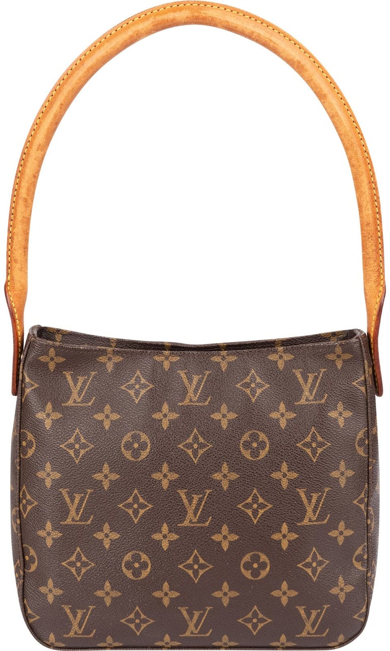 Louis Vuitton Monogram Canvas Looping MM Shoulder Bag Bruin