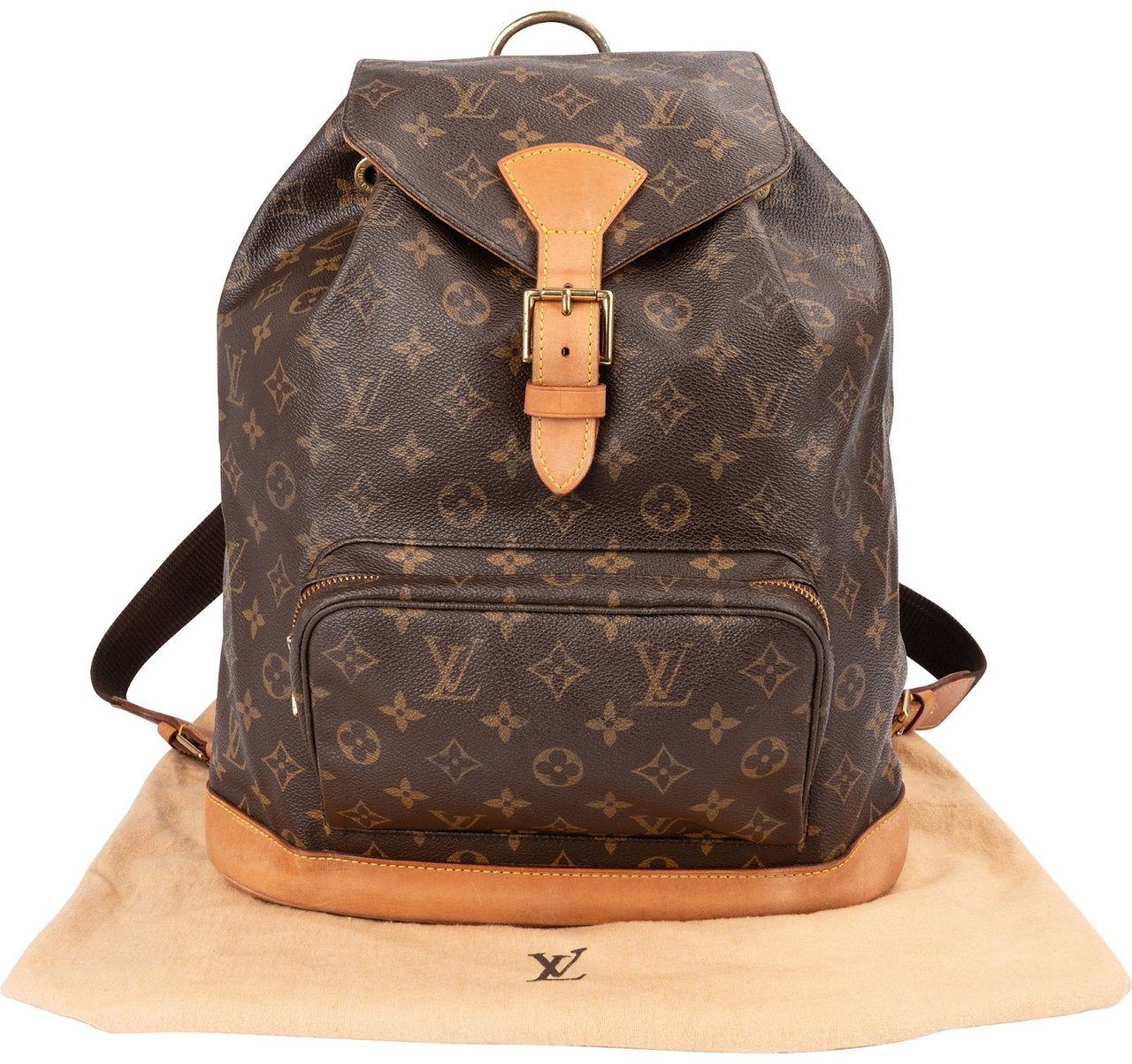 Louis Vuitton Monogram Canvas Montsouris GM Backpack Bruin