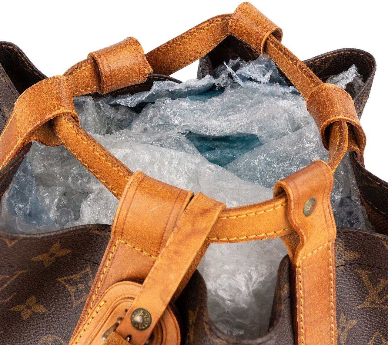 Louis Vuitton Monogram Canvas 001 Randonnee GM Backpack Shoulder Bag Bruin