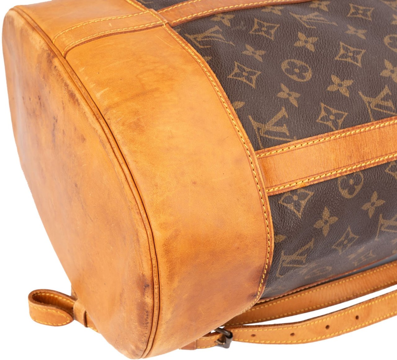 Louis Vuitton Monogram Canvas 001 Randonnee GM Backpack Shoulder Bag Bruin