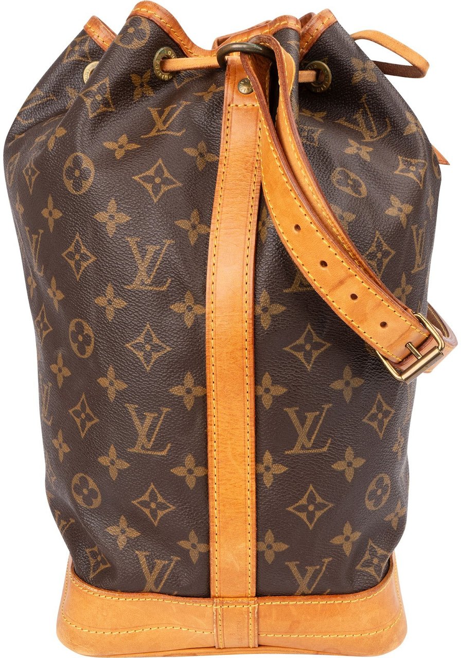 Louis Vuitton Monogram Canvas Sac Noé Grande Shoulder Bag Bruin