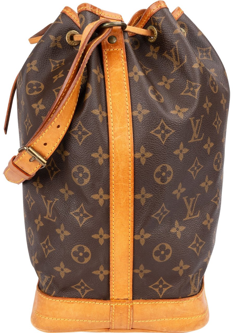 Louis Vuitton Monogram Canvas Sac Noé Grande Shoulder Bag Bruin