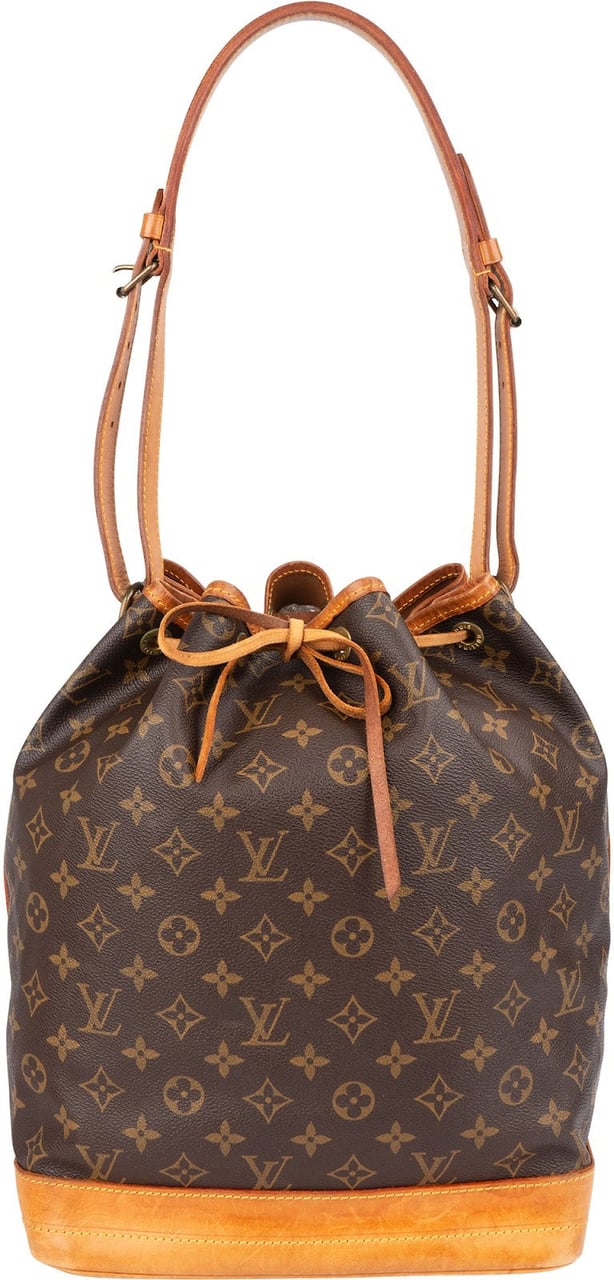 Louis Vuitton Monogram Canvas Sac Noé Grande Shoulder Bag Bruin