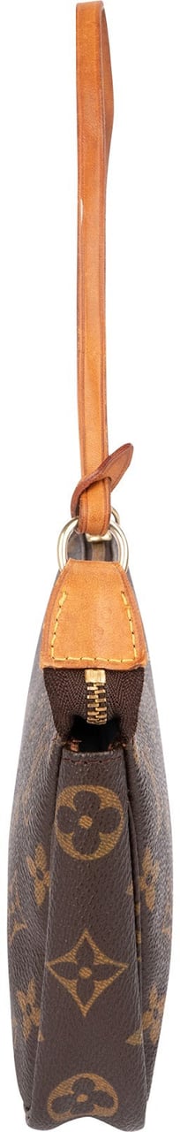 Louis Vuitton Monogram Canvas Pochette Accessoires Handbag Bruin
