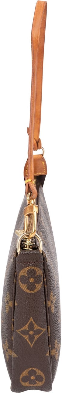 Louis Vuitton Monogram Canvas Pochette Accessoires Handbag Bruin
