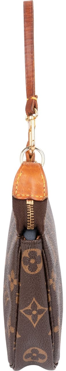 Louis Vuitton Monogram Canvas Pochette Accessoires Handbag Bruin