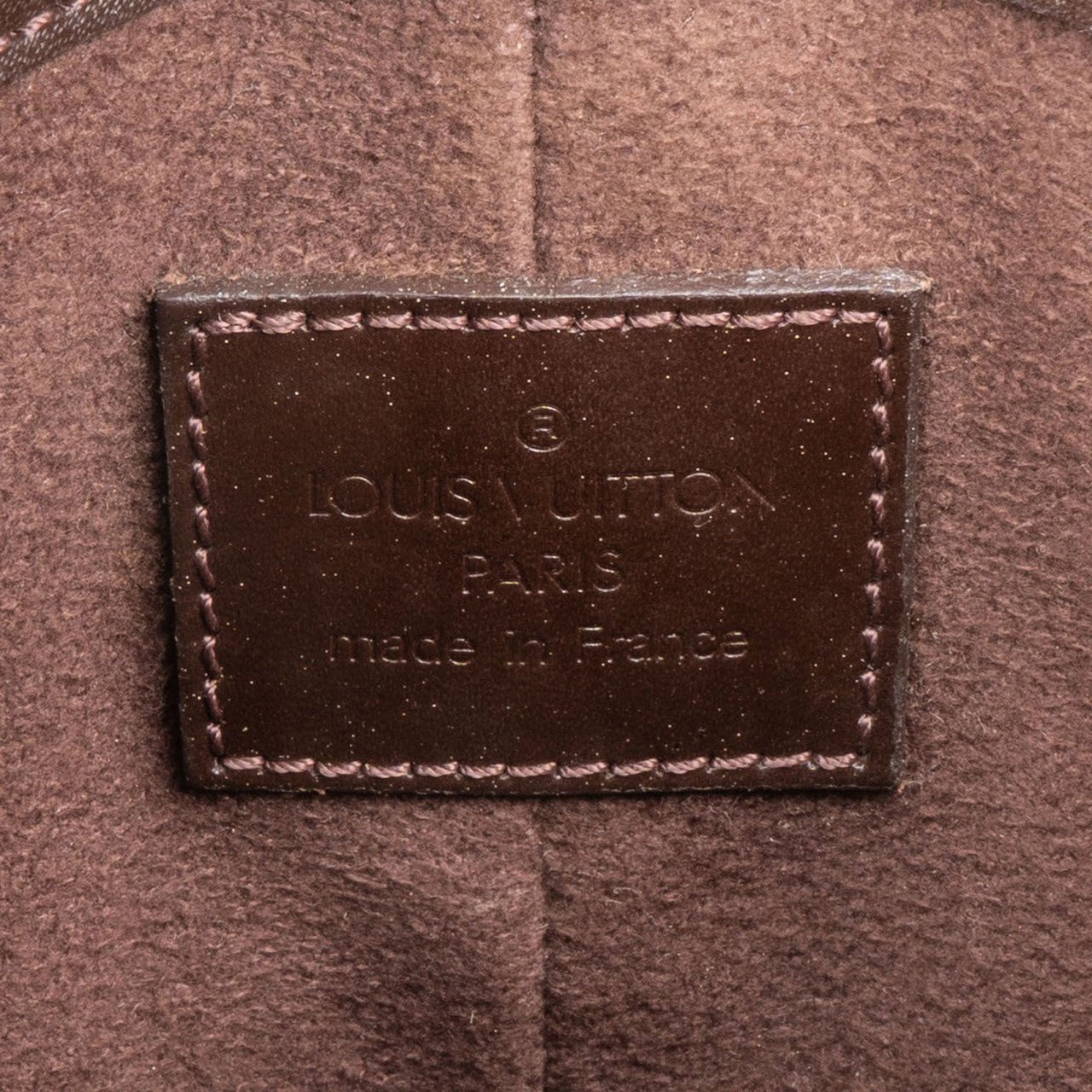 Louis Vuitton Brun Epi Leather Demi Lune Shoulder Bag Bruin