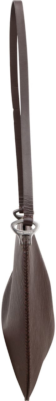 Louis Vuitton Brun Epi Leather Demi Lune Shoulder Bag Bruin